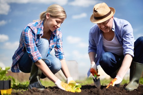 Preparing a garden renovation project in Teddington with access considerations