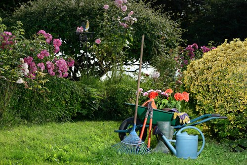 Beautiful landscaped garden in Teddington