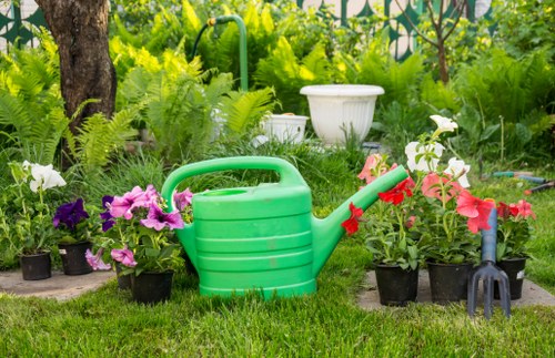 Local Teddington landscapers improving a garden with thoughtful materials and layout
