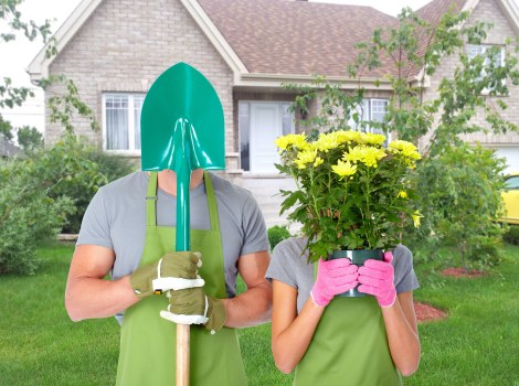 Transparent man and van cost options for garden rubbish removal
